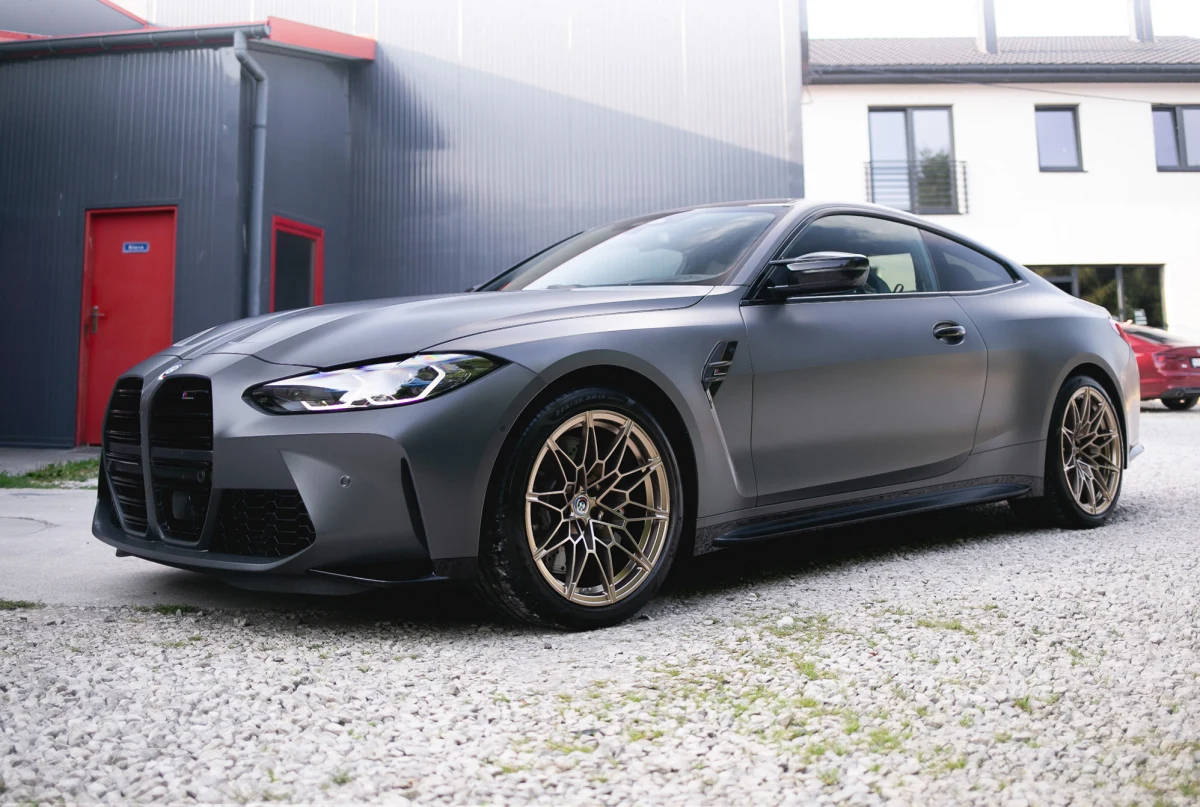 BMW M4 — Zmrożenie folią PPF — Shiro Detailing Brzesko